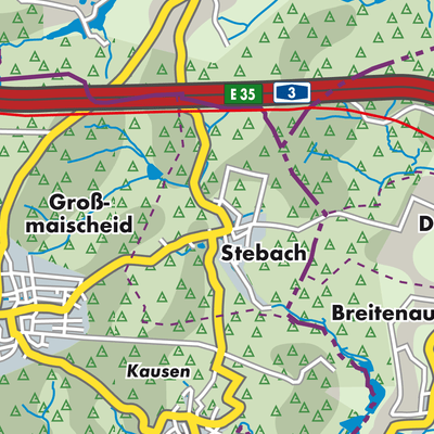 Übersichtsplan Stebach