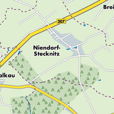 Übersichtsplan Niendorf/Stecknitz