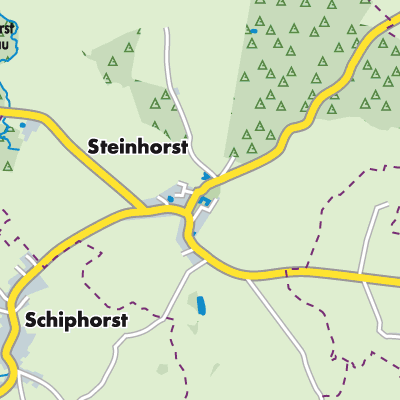 Übersichtsplan Steinhorst