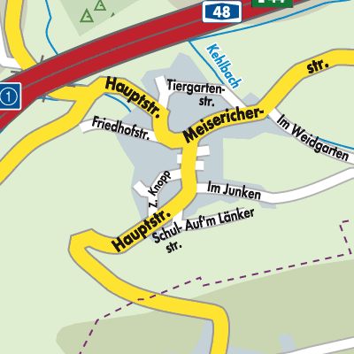 Stadtplan Steiningen