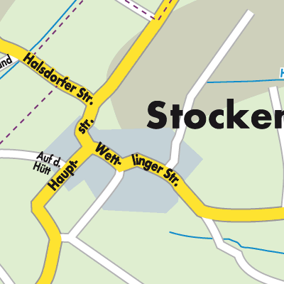 Stadtplan Stockem