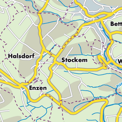 Übersichtsplan Stockem