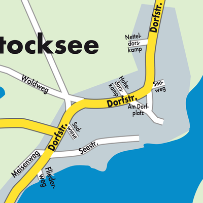 Stadtplan Stocksee