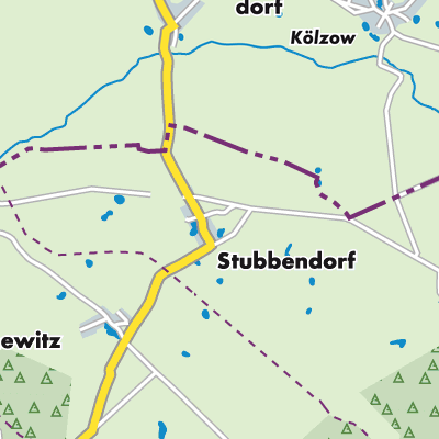 Übersichtsplan Stubbendorf
