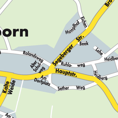 Stadtplan Stuvenborn