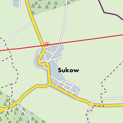 Übersichtsplan Sukow