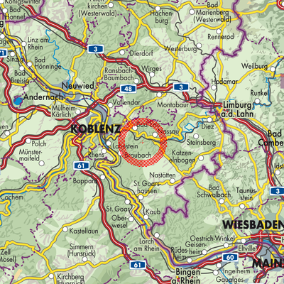 Landkarte Sulzbach