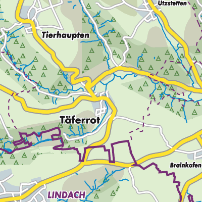 Übersichtsplan Täferrot