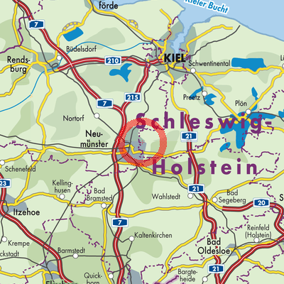 Landkarte Tasdorf