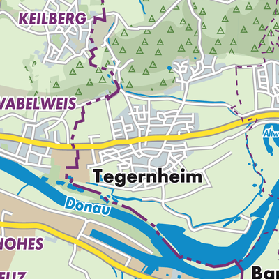 Übersichtsplan Tegernheim