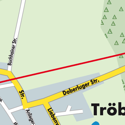 Stadtplan Tröbitz