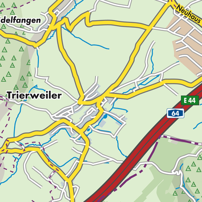 Übersichtsplan Trierweiler