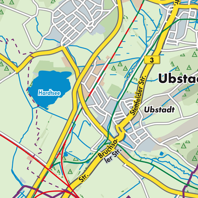 Übersichtsplan Ubstadt-Weiher