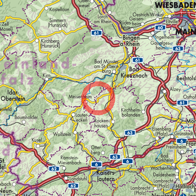 Landkarte Unkenbach