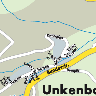 Stadtplan Unkenbach