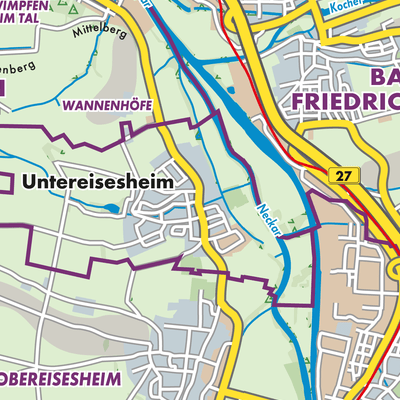 Übersichtsplan Untereisesheim