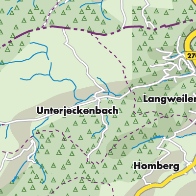 Übersichtsplan Unterjeckenbach