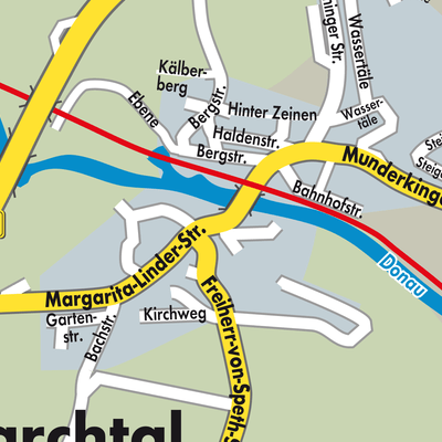 Stadtplan Untermarchtal