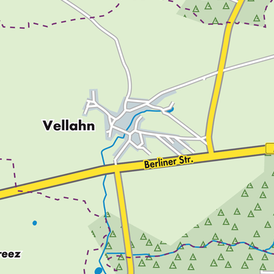 Übersichtsplan Vellahn