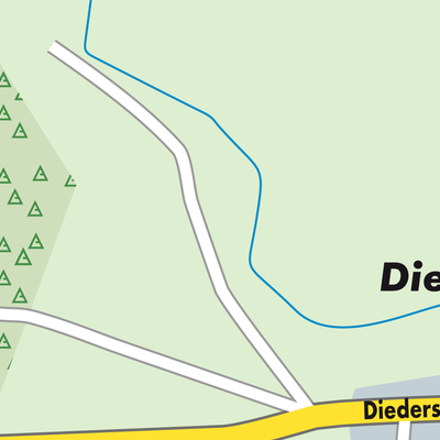 Stadtplan Vierlinden