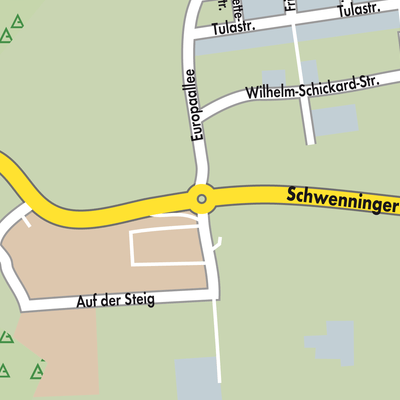 Stadtplan Villingen-Schwenningen