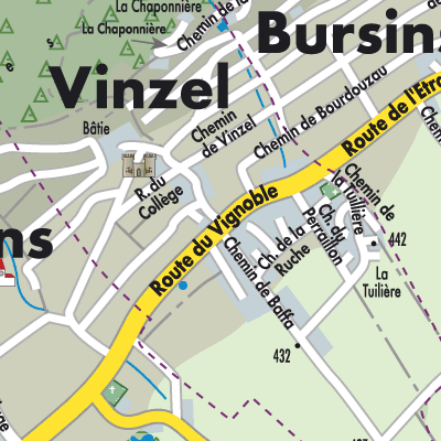 Stadtplan Vinzel