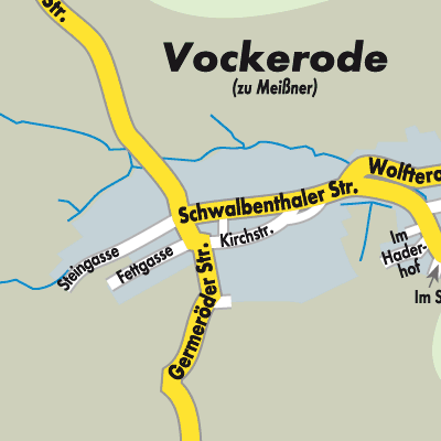 Stadtplan Vockerode