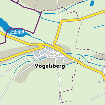 Übersichtsplan Vogelsberg