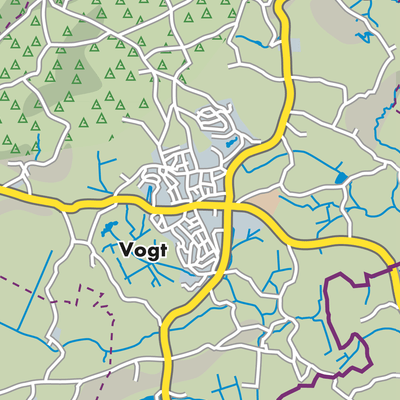 Übersichtsplan Vogt