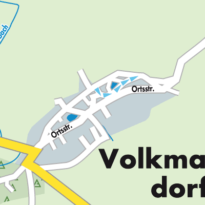 Stadtplan Volkmannsdorf