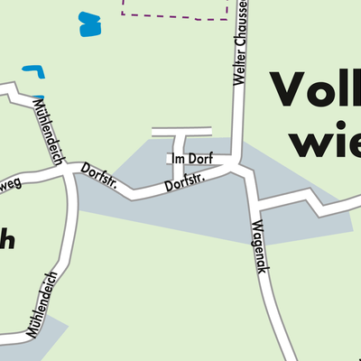 Stadtplan Vollerwiek