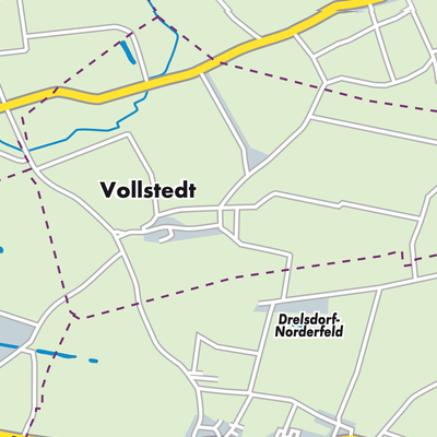 Übersichtsplan Vollstedt