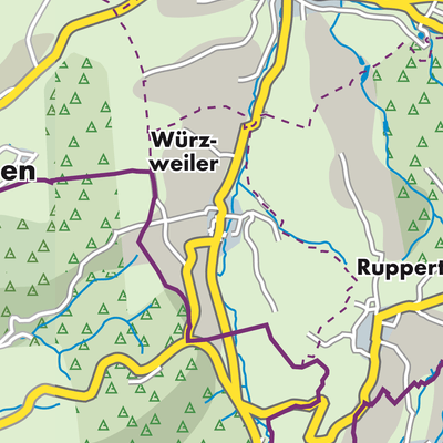 Übersichtsplan Würzweiler