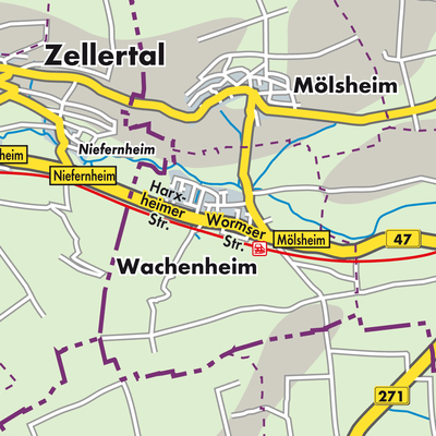 Übersichtsplan Wachenheim