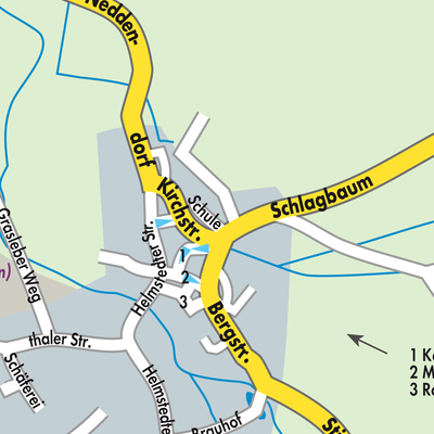 Stadtplan Walbeck