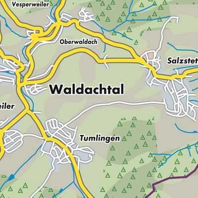 Übersichtsplan Waldachtal