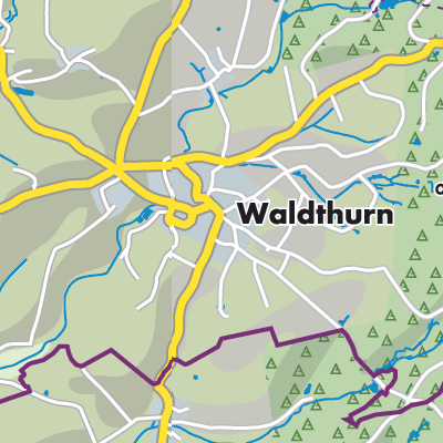 Übersichtsplan Waldthurn