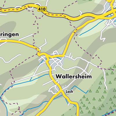 Übersichtsplan Wallersheim