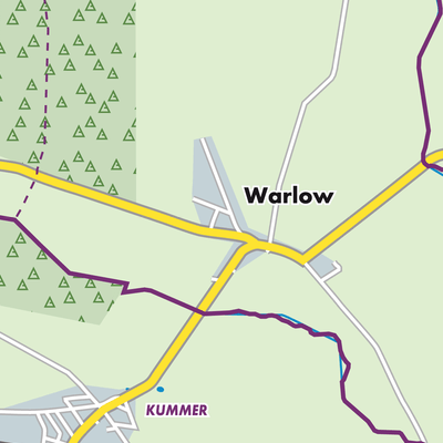 Übersichtsplan Warlow