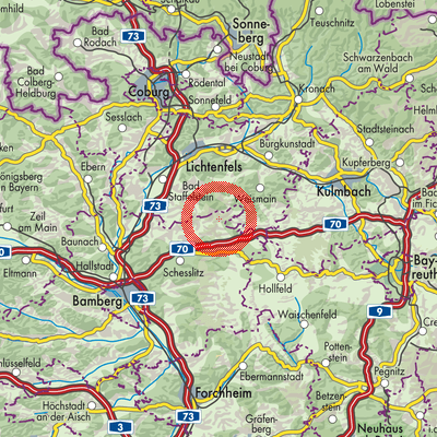 Landkarte Wattendorf