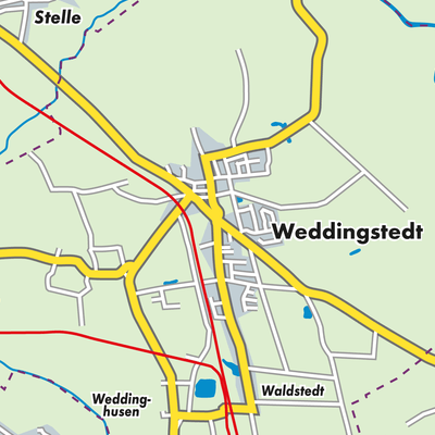 Übersichtsplan Weddingstedt