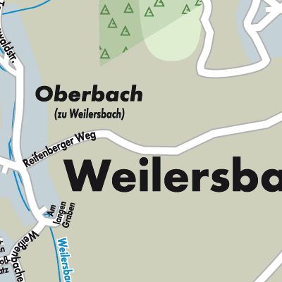 Stadtplan Weilersbach