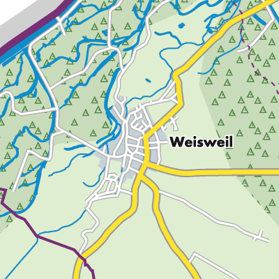 Übersichtsplan Weisweil