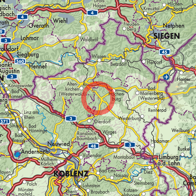 Landkarte Welkenbach