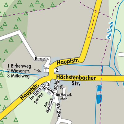 Stadtplan Welkenbach