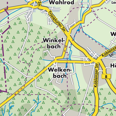 Übersichtsplan Welkenbach