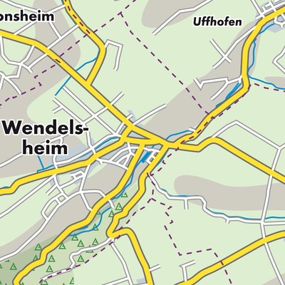 Übersichtsplan Wendelsheim