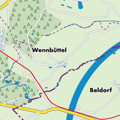 Übersichtsplan Wennbüttel