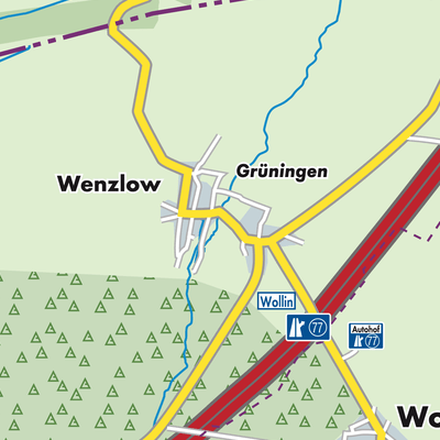 Übersichtsplan Wenzlow