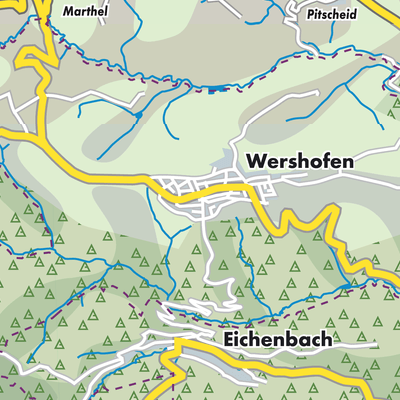 Übersichtsplan Wershofen